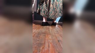 (NO TALKING) Heels Clicking against Floor Professor point of view milf Toes Roleplay Giantess