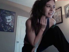 Amateur blondie solo anal masturbation