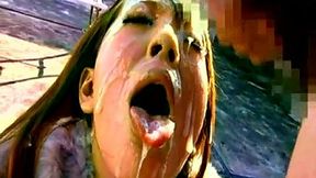 Japanese bukkake queen Hitomi Tanaka takes on multiple loads