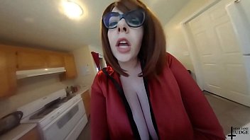 Tiny Husband Lost in Tits Giantess
