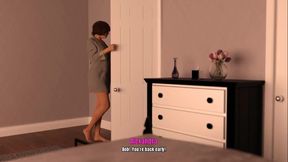 A different summer: cheating mature wife is sucking a huge cock on her husband's bed Bed ep 7