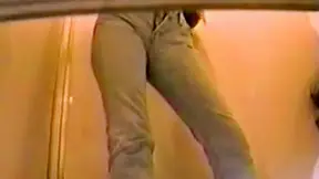 Adorable Japanese Teen with Natural Bush Loves Naughty Bathroom Play