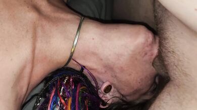 Her Throat is My Playground - Skinny Tattooed Gets Throat Fucked - Compilation