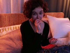 Cute blonde amateur webcam teen masturbating