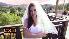 ”POV - retribution sex with dirty bride to be Vanna Bardot”