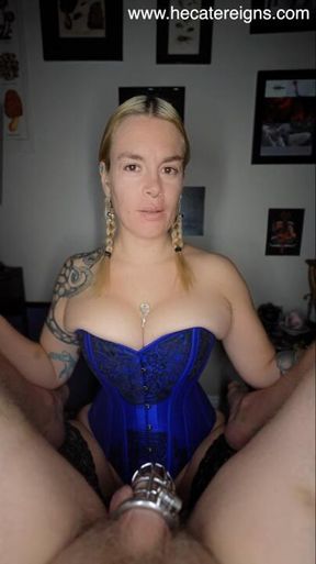 Blowjob for My Acolyte’s Gift - POV Tease and Denial