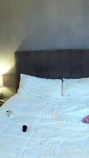 Stretching My Milf Cunt In My Bosses Hotel Room While I Wait For Him To Finish A Meeting   Clip 3