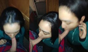BJ inside Camper