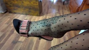 Sophia In Doube Dick Pleasure - Stockings In Dots - Part 02 - Polish And English Language