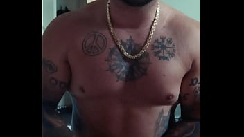 Muscle Cigar Smoking