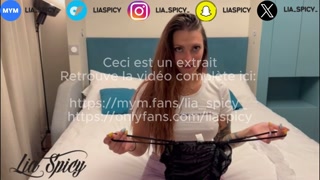 She sucks a stranger then gets caught and swallows his cum