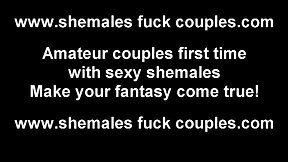Exotic tgirl paola fucks a sultry straight couple
