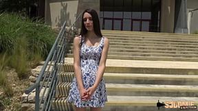 Fresh-fucked freak Candie craves raw dog and endless cock&#x1F346; sucking
