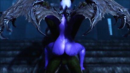 Sexy girl is sucking monster cock enjoy a realistic master