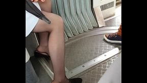 Nylon flats shoeplay