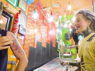 Tattoo Artist Turned Anal Toy – Pornstar Screwed by Her Own Customer