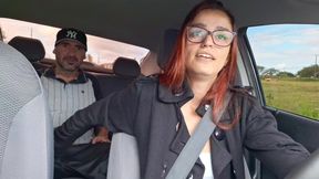 Casada motorista de aplicativo pegou passageiro se masturbando!