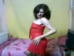 Egyptian Crossdresser Ingy Dances