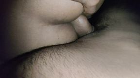 Deep throated &mdash;  aggressive booty banging with my wife