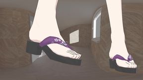 Lick My Feet Animation Hentai Novel Style the Goddess's Realme Episode 1