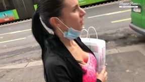public blowjob in the car featuring nelly kent