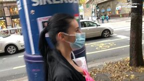 public blowjob in the car featuring nelly kent