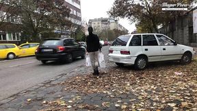 public blowjob in the car featuring nelly kent