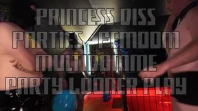 Princess Diss Parties - Femdom MultiDomme Looner Balloon Play