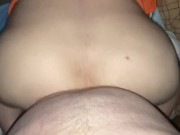 When neighbor goes to work the grave yard shift I fuck his wife hard for a cream pie