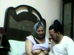 Hungry Arab Woman. Amateur