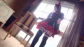 Hot Geek Shows Off Stunning JAV Cosplay Porn Skills Online