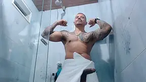 Taking A Shower Smoking An Jerking