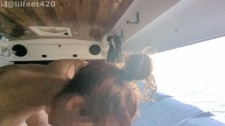 Fucking in the van next to a boat drop during the day while people are fishing a few feet away.