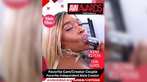 Cast your ballots for Nina's whoresville romp and Don's fleshy f**k sessions