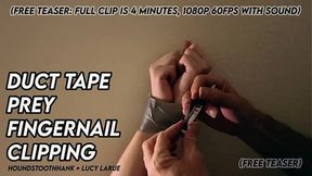 Strapped Down &mdash;  Nails Dragged