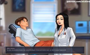 Summertime saga part 160 - little asian teacher ( French sub )