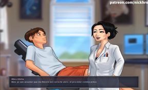 Summertime saga part 160 - little asian teacher ( French sub )