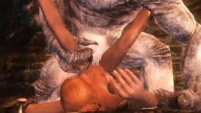 ”Titty Redhead Babe In Skyrim Porn Parody”