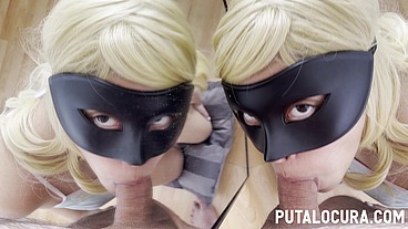 PutaLocura - Rubia de culo impresionante Canela folla en silencio con Torbe