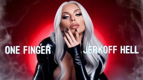 ONE FINGER JERKOFF HELL