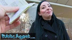 ”Rock Fan Ravished Outdoors by Agent's Hard Dick”