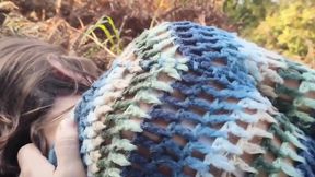 Outdoor anal&#x1F44C; and gagging cumshots