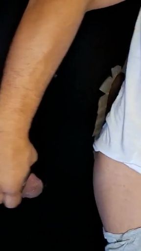 Giving ass to two brunette dicks   Clip 2