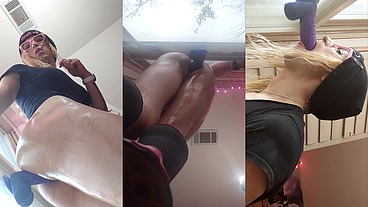 Big Cocks Look So Good Sliding In & Out Of An Oiled Up Asshole