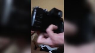 Blonde Hoe Blows and Fucks big black dick on Camera