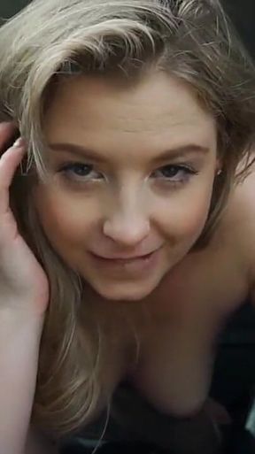 Girl Next Door Sunny Lane Gets off in Backseat of Car