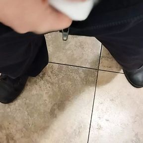 Piss and U Clean My Penis by WC in the Mall