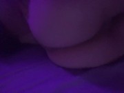 Lonely girl plays with her thong in bed -- Onlyfans Teaser