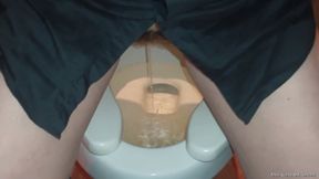 Pressured Pissing at Work Part 2 HD