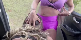 Brazilian beauties Bianca Ferraz and Suzy get wild at home